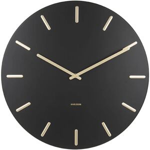 Karlsson KA5716BK Wall Clock - Modern Round Black Karlsson KA5716BK Wall Clock - Modern Round Black