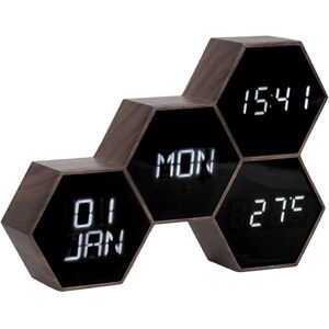 Karlsson KA5805WD Alarm Clock - LED, Snooze, Date, Temp Karlsson KA5805WD Alarm Clock - LED, Snooze, Date, Temp