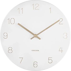 Karlsson Charm White Wall Clock - Wall Clock Karlsson Charm White Wall Clock - Wall Clock