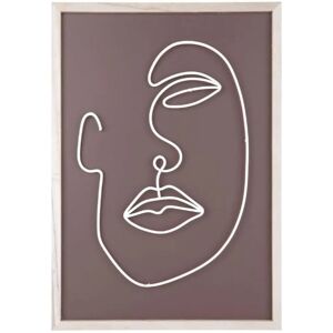 Art mural minimaliste Present Time - 38x27cm - Publicité Art mural minimaliste Present Time - 38x27cm - Publicité