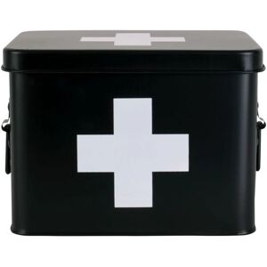 Present Time PT3770BK Zwarte Pillendoos - Pill Organizer Present Time PT3770BK Zwarte Pillendoos - Pill Organizer