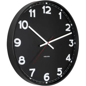 Karlsson Uusi Klassinen Seinäkello - 40 cm - Kvarts - Metaali - Unisex Karlsson Uusi Klassinen Seinäkello - 40 cm - Kvarts - Metaali - Unisex