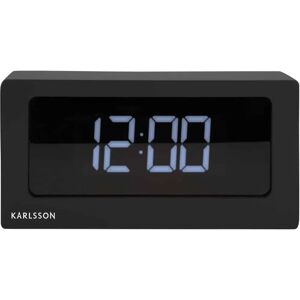 Karlsson Black LED Alarm Clock - Alarm Clock Karlsson Black LED Alarm Clock - Alarm Clock
