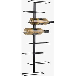 Present Time Wandflaschenhalter - 8 Flaschen - Moderner Metalllook Present Time Wandflaschenhalter - 8 Flaschen - Moderner Metalllook