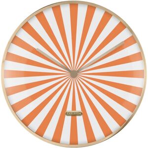 Karlsson - Modèle: Candy Swirl Dome - Horloge Murale Orange - Publicité Karlsson - Modèle: Candy Swirl Dome - Horloge Murale Orange - Publicité