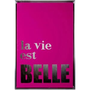 Present Time La Vie Est Belle Wall Decor - Wall decoration Present Time La Vie Est Belle Wall Decor - Wall decoration