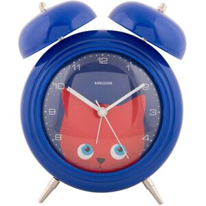 Karlsson KA5980DB Wecker - Quarzuhr - Blau Karlsson KA5980DB Wecker - Quarzuhr - Blau