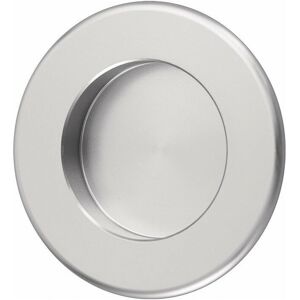 HERMETA Cloison en aluminium rond encastré - Sonnette - Publicité HERMETA Cloison en aluminium rond encastré - Sonnette - Publicité