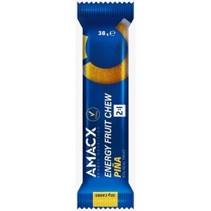 Amacx Energy Fruit Chew - Ananas - 12x38g - Publicité Amacx Energy Fruit Chew - Ananas - 12x38g - Publicité