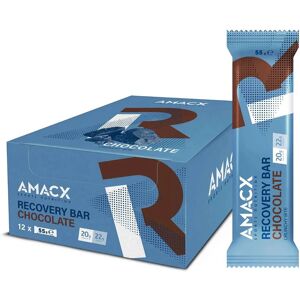Barre de récupération Amacx 55g - Barre protéinée - Publicité Barre de récupération Amacx 55g - Barre protéinée - Publicité