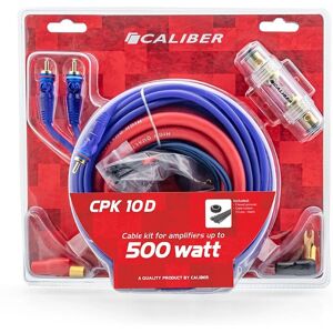 Caliber CPK10D Audio Kabelset - 5m, Blauw, voor 500W Versterkers Caliber CPK10D Audio Kabelset - 5m, Blauw, voor 500W Versterkers