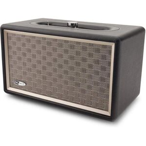 Haut-parleur Bluetooth Caliber HFG311BT - Rétro - Marron - 60W - Portable - Publicité Haut-parleur Bluetooth Caliber HFG311BT - Rétro - Marron - 60W - Portable - Publicité