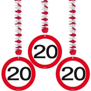 Folat 05119 - 20-års trafikskylthängare - 3 stycken Folat 05119 - 20-års trafikskylthängare - 3 stycken