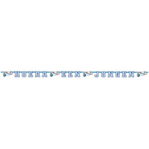 Folat BV Bannière de Lettres Hourra pour un Garçon - Guirlande de lettres - Publicité Folat BV Bannière de Lettres Hourra pour un Garçon - Guirlande de lettres - Publicité
