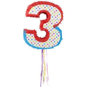 Folat 60943 Party Piñata - Bunt, 49cm, Karton Folat 60943 Party Piñata - Bunt, 49cm, Karton
