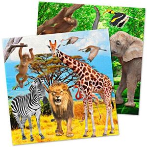 Folat BV Papierservetten - Safari Design Folat BV Papierservetten - Safari Design