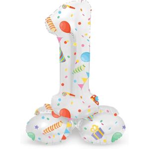 Folat Model 1 Multicolored 72cm folieballon - folieballon Folat Model 1 Multicolored 72cm folieballon - folieballon