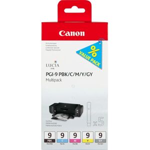 Canon PGI-9 PBK/C/M/Y/GY Multi Pack Canon PGI-9 PBK/C/M/Y/GY Multi Pack