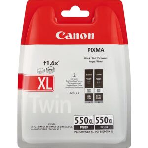 Canon PGI-550PGBK XL TwinPack (6431B005) - Publicité Canon PGI-550PGBK XL TwinPack (6431B005) - Publicité