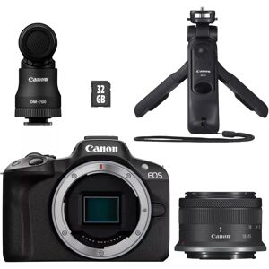 Canon EOS R50 Compact System Camera - 24.2MP, 4K, Wi-Fi, Black Canon EOS R50 Compact System Camera - 24.2MP, 4K, Wi-Fi, Black