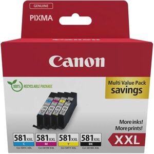 Canon CLI-581XXL Multipack (1998C007) Canon CLI-581XXL Multipack (1998C007)