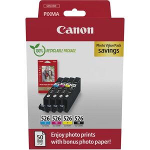 Canon CLI-526 Photo Value Pack (4540B019) Canon CLI-526 Photo Value Pack (4540B019)