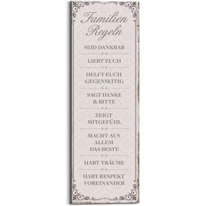 Reinders! Wandbild - Grau, 30x90 cm - Wandbild Reinders! Wandbild - Grau, 30x90 cm - Wandbild
