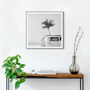 REINDERS - Vintage VW Bully - 50x50 - 1,6 cm - Poster REINDERS - Vintage VW Bully - 50x50 - 1,6 cm - Poster