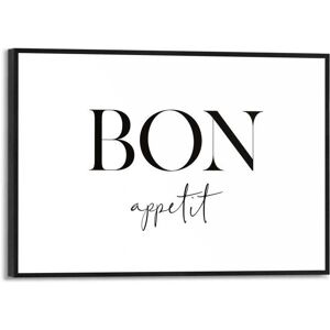 REINDERS - Bon Appetit - Schwarz - 30x20x1,6 cm - Wandkunst REINDERS - Bon Appetit - Schwarz - 30x20x1,6 cm - Wandkunst