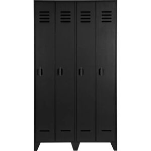 WOOOD Stijn Svart Skåp - Träbaserat material WOOOD Stijn Svart Skåp - Träbaserat material