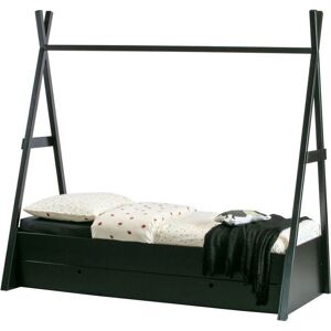 Woood Joep Tiroir de rangement noir - Accessoire de lit - Publicité Woood Joep Tiroir de rangement noir - Accessoire de lit - Publicité