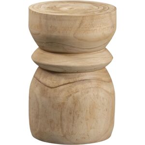 Woood Bikkel - Hocker aus Paulownia-Holz - Natur Woood Bikkel - Hocker aus Paulownia-Holz - Natur