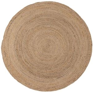 Woood Jute Matta Ross - 150cm Rund Naturlig Dekor Woood Jute Matta Ross - 150cm Rund Naturlig Dekor