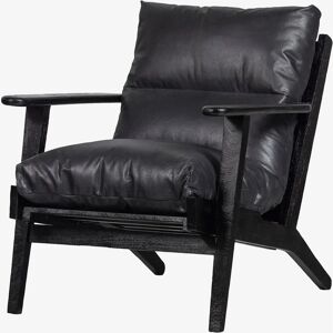 WOOOD Houston - Elegant svart lenestol WOOOD Houston - Elegant svart lenestol