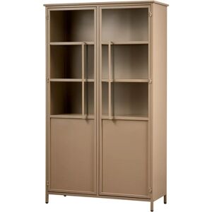 BePureHome Exhibit Khaki Vitrine - Schrank BePureHome Exhibit Khaki Vitrine - Schrank