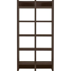 WOOOD Timo Regal - Dunkelbraun - 195cm Hoch WOOOD Timo Regal - Dunkelbraun - 195cm Hoch