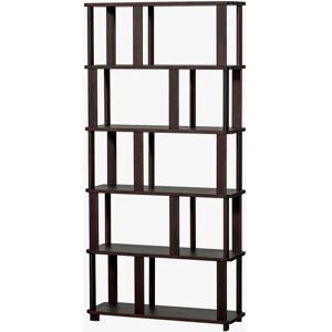 Woood Riss - Eik Bokhylle - Moderne Design - 186cm Høy Woood Riss - Eik Bokhylle - Moderne Design - 186cm Høy