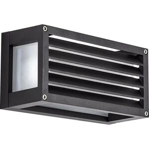 KS Verlichting Zwarte Wandlamp met E27 Fitting - Buitenlamp KS Verlichting Zwarte Wandlamp met E27 Fitting - Buitenlamp
