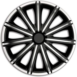 AutoStyle 17 inch Wheel Covers - Black / Silver - Set of 4 AutoStyle 17 inch Wheel Covers - Black / Silver - Set of 4