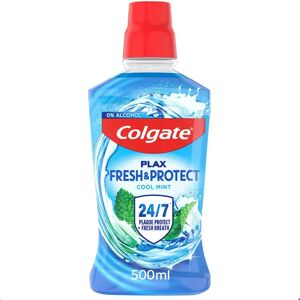 Colgate Plax Viileä Mintuvesi 500ml - Alkoholiton Colgate Plax Viileä Mintuvesi 500ml - Alkoholiton