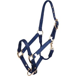 Harnais pour chevaux BR Equitation - Nylon/Messing réglable - Bleu - Publicité Harnais pour chevaux BR Equitation - Nylon/Messing réglable - Bleu - Publicité