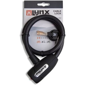 Lynx 60cm Stalen Kabelslot met Auto-Click - 2 Sleutels Lynx 60cm Stalen Kabelslot met Auto-Click - 2 Sleutels