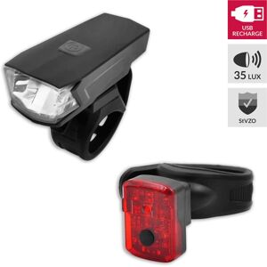Lynx USB Högeffektljussats för Cykel - Cykelbelysning Lynx USB Högeffektljussats för Cykel - Cykelbelysning