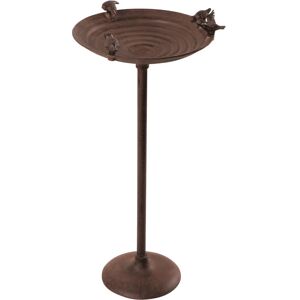 Esschert Design FB91 Bañera para Pájaros - Bañera de hierro fundido, Marrón Esschert Design FB91 Bañera para Pájaros - Bañera de hierro fundido, Marrón