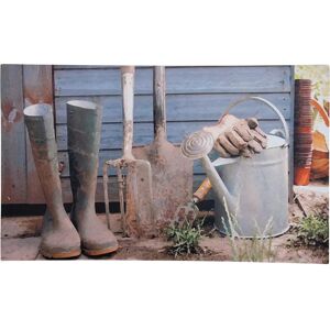 Esschert Design RB86 alfombra de puerta - Motivo acuarela jardín, Resistente a la intemperie, 75x45cm Esschert Design RB86 alfombra de puerta - Motivo acuarela jardín, Resistente a la intemperie, 75x45cm