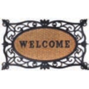 Esschert Design RB107 Multicolour Rubber Door Mat - Door Type Esschert Design RB107 Multicolour Rubber Door Mat - Door Type