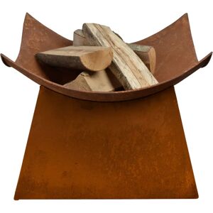 Esschert Design FF153 Fireplace - Outdoor Freestanding Fireplace - Rust Esschert Design FF153 Fireplace - Outdoor Freestanding Fireplace - Rust