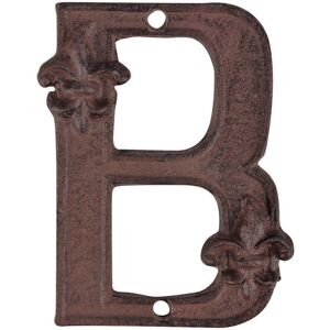 Esschert Design B - Numéro ou Lettre Décorative - Signalétique Maison - Publicité Esschert Design B - Numéro ou Lettre Décorative - Signalétique Maison - Publicité