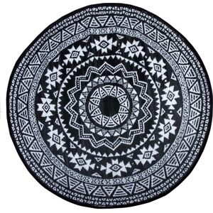 Dywan zewnętrzny Esschert Design OC18 - Dwustronny, Czarny i Biały Dywan zewnętrzny Esschert Design OC18 - Dwustronny, Czarny i Biały