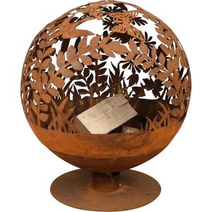 Esschert Design FF294 Rustic Metal Fire Pit - Firepit Esschert Design FF294 Rustic Metal Fire Pit - Firepit
